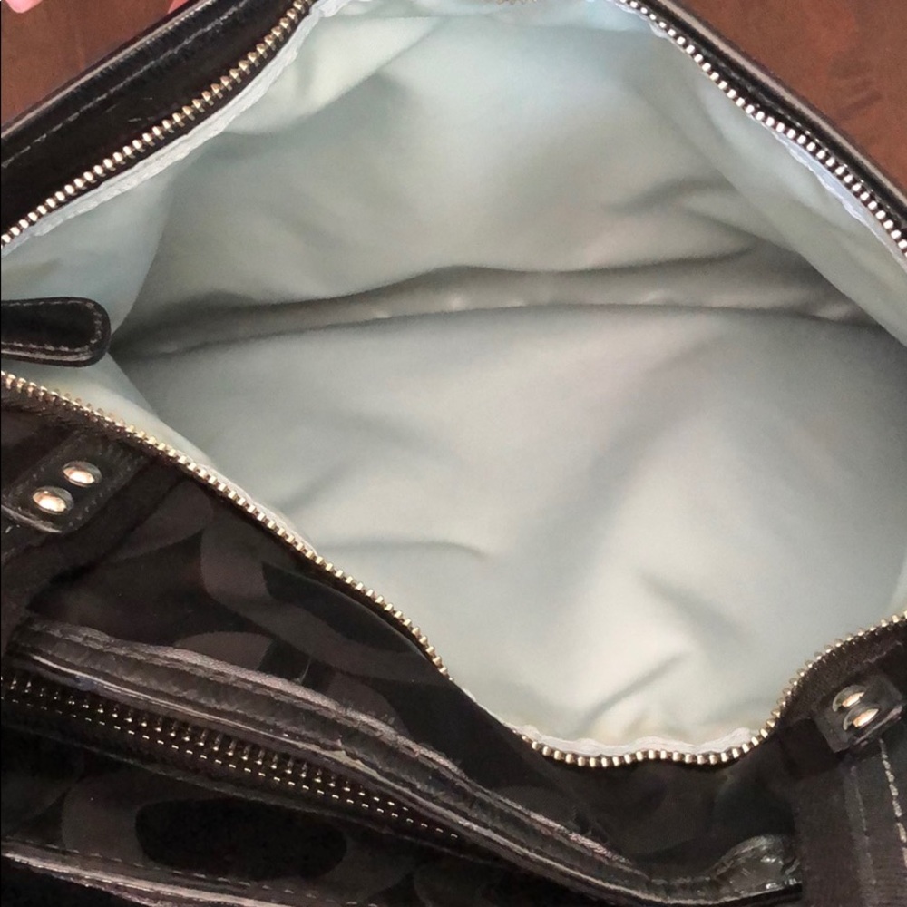 Authentic Coach Diaper Bag 🖤💙 - Picture 8 of 16